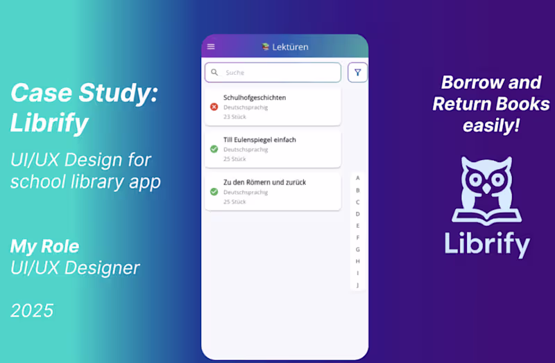 Cover image for Mobile App for Scanning and Borrowing Books
