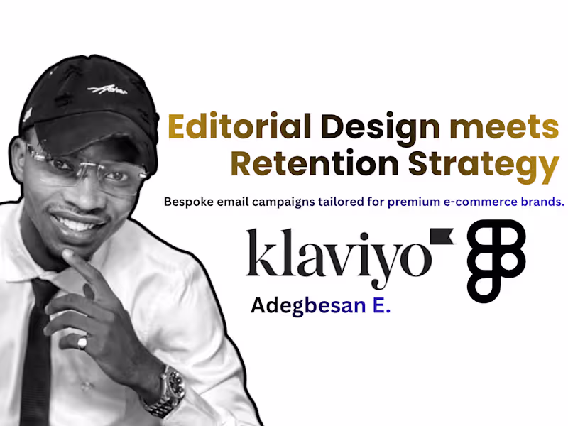 Cover image for Klaviyo Email Campaign Management & Retention Strategy