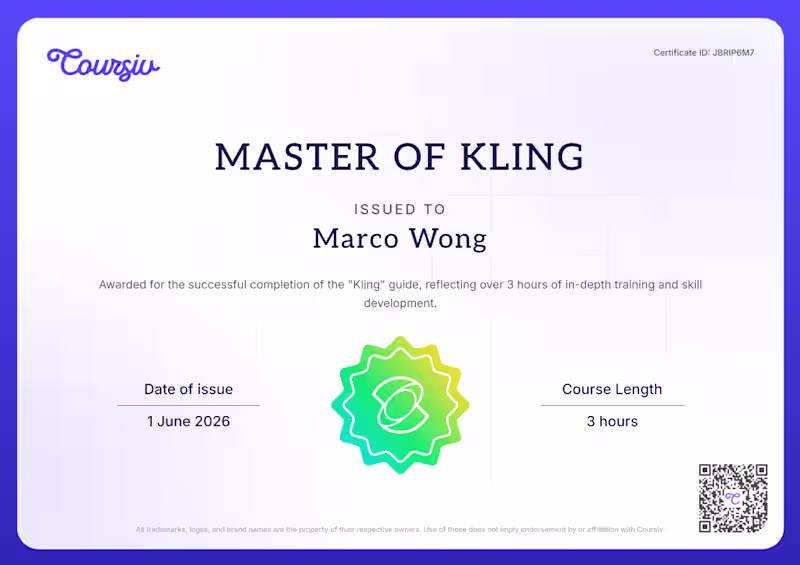 Cover image for I've earned a new certificate