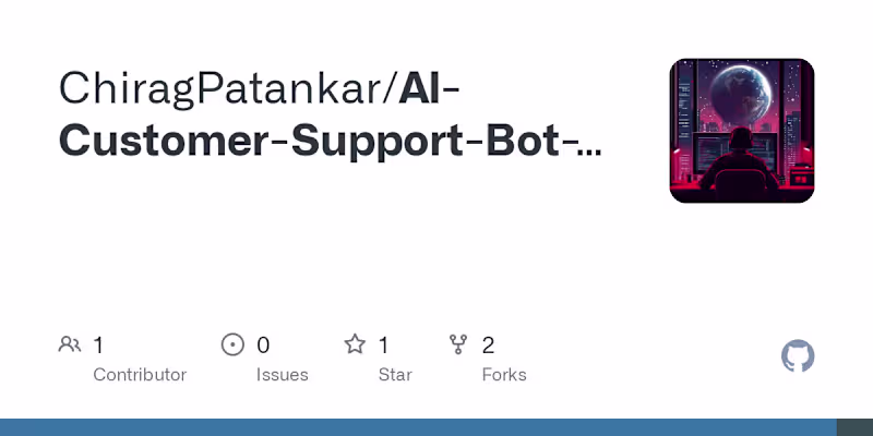 Cover image for AI Customer Support Bot - MCP Server Development