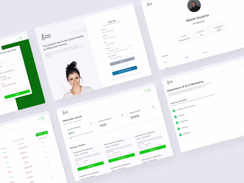 Cover image for Intuitive, user-friendly software and web app interface Design