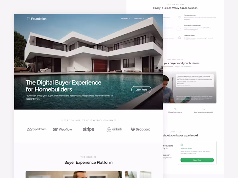 Cover image for Foundation — Web Design and Framer Development
