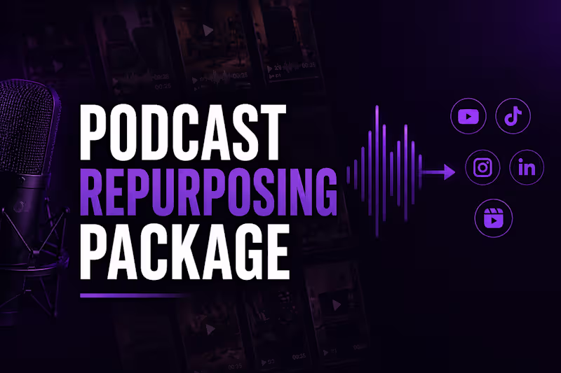 Cover image for Podcast Repurposing Package