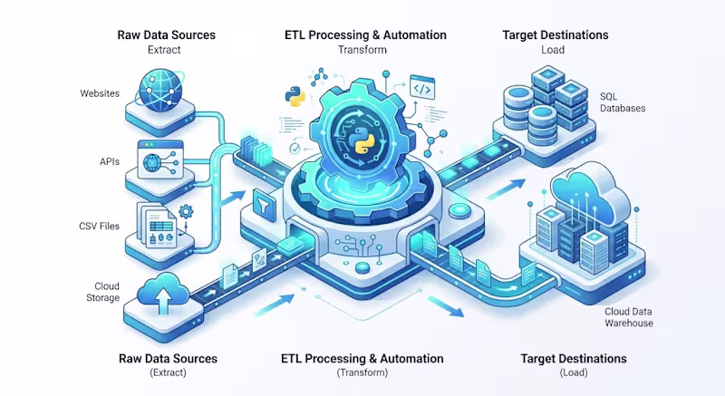 Cover image for Data Engineering & ETL Pipeline Development