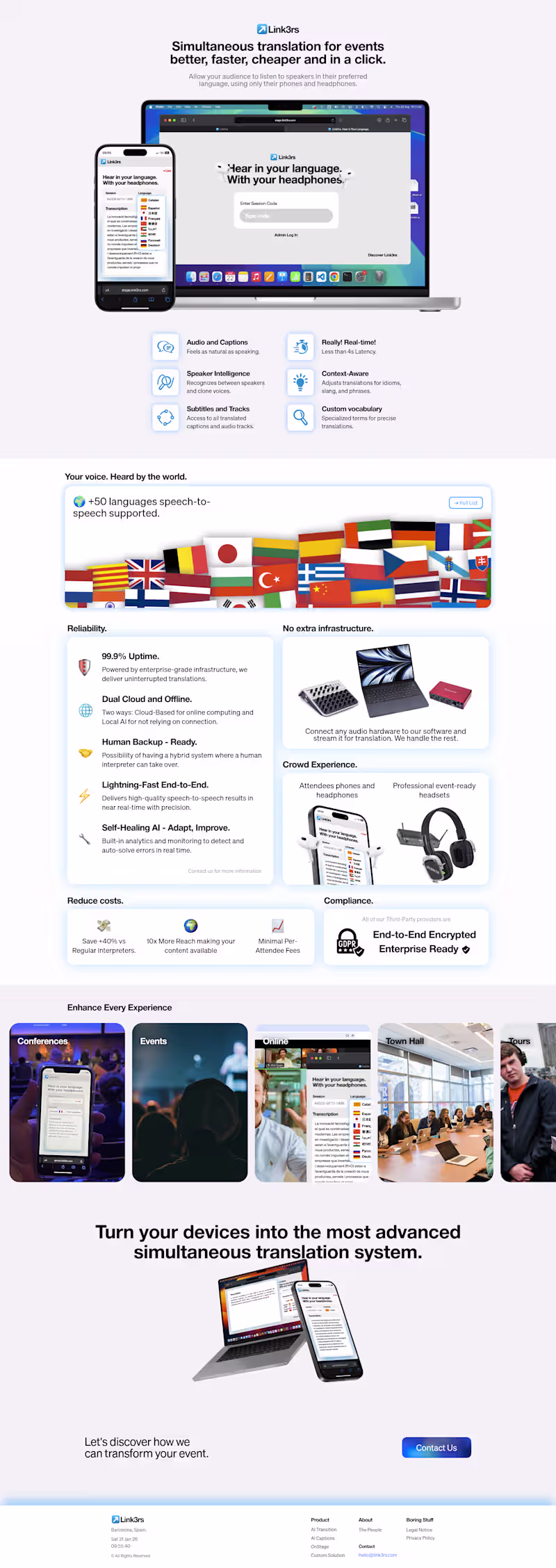 Cover image for Link3rs – AI Translator Web