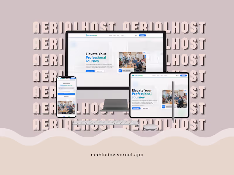 Cover image for Aerialhost - Elevate Your Career