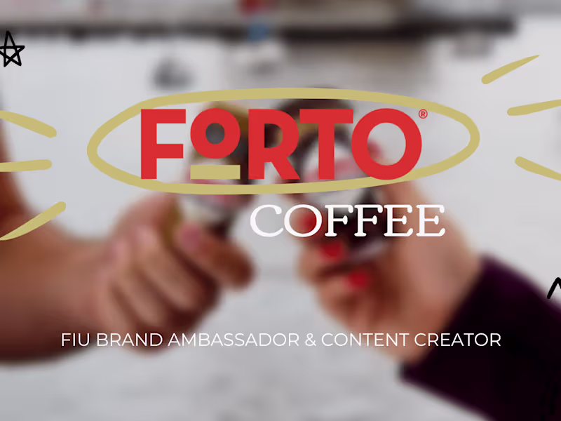 Cover image for FORTO Coffee - Brand Ambassador