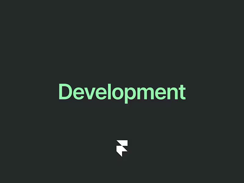 Cover image for Web Development (Framer)