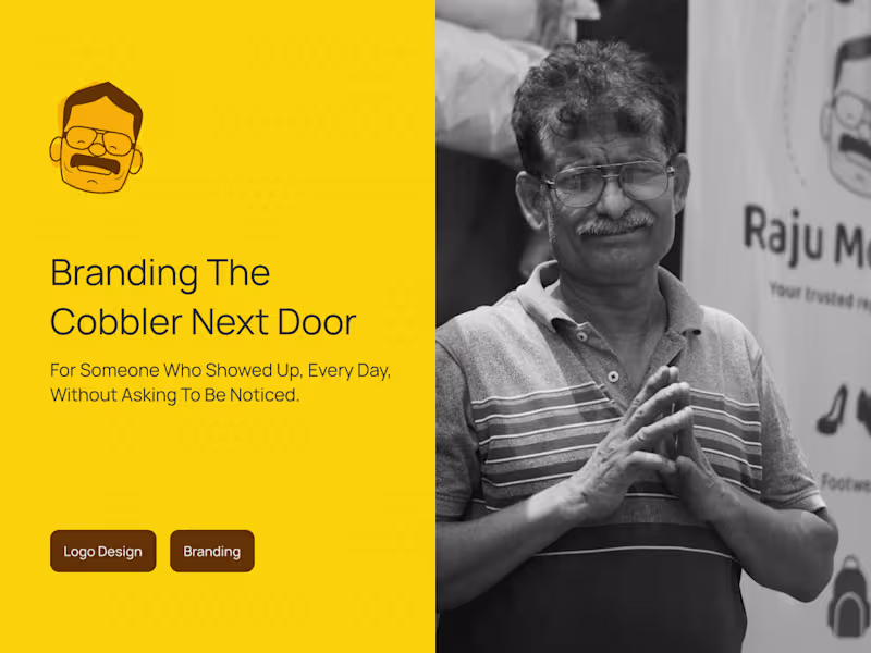 Cover image for Raju Mochee Logo Design & Branding