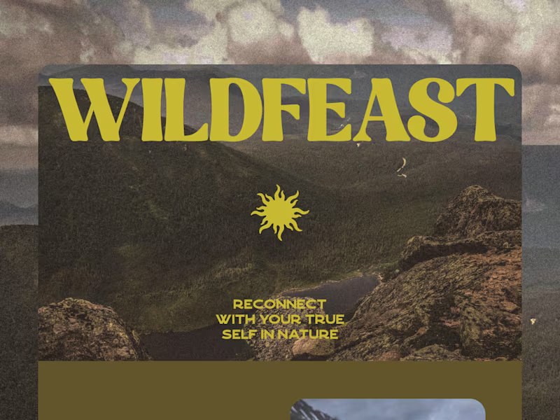Cover image for Brand Development for Wildfeast Lodge