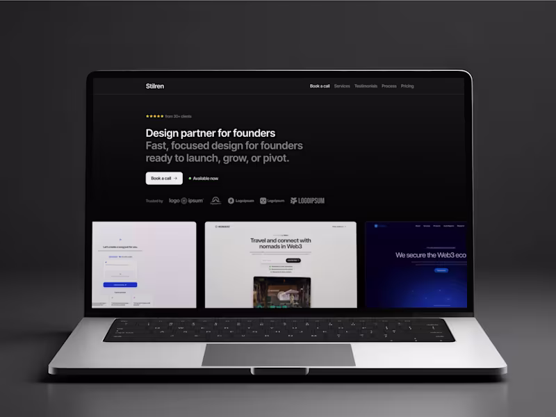 Cover image for Framer Portfolio Template - Stilren