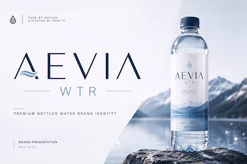 Cover image for AEVIA WTR Complete Brand Identity