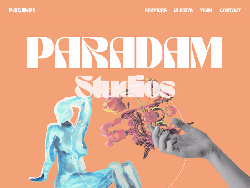 Cover image for Paradam — Website Redesign + Webflow Development