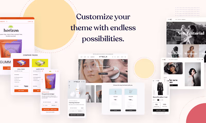 Cover image for Development of Horizon E-commerce Theme