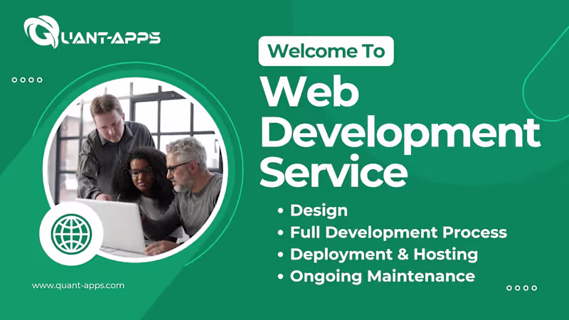 Cover image for Custom business website design and development
