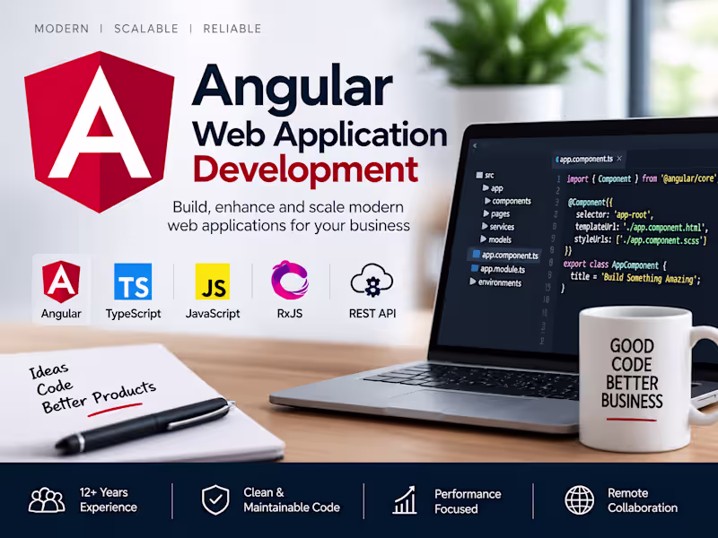 Cover image for Angular Web Application Development