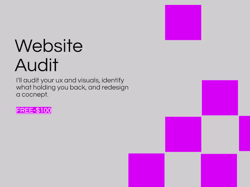 Cover image for Landing Page Conversion Audit