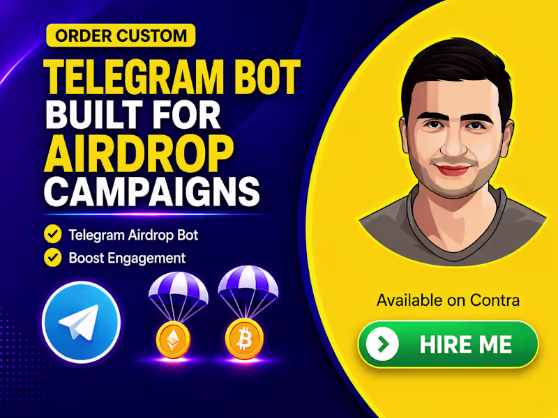 Cover image for Telegram airdrop bot