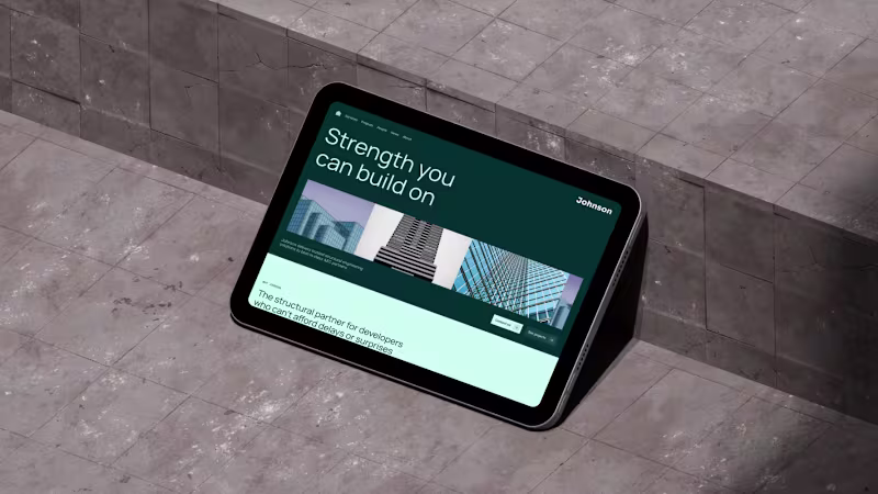 Cover image for Johnson | Framer Site & Brand Strategy