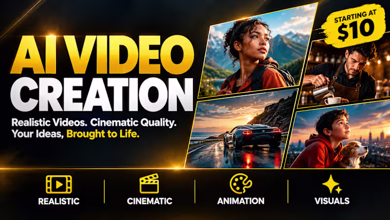 Cover image for Create cinematic AI videos and realistic product commerci