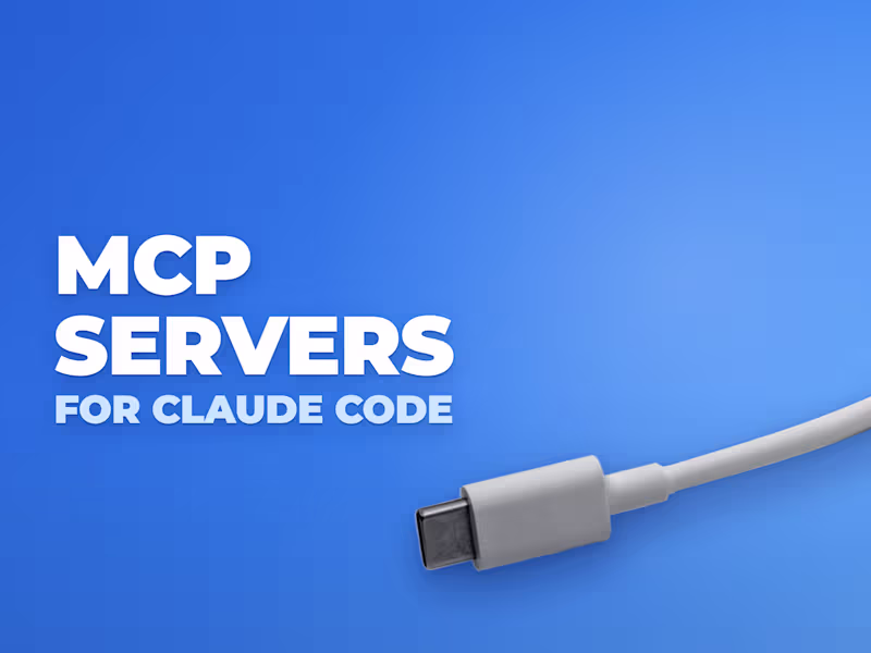 Cover image for Custom MCP servers and Claude Code setup