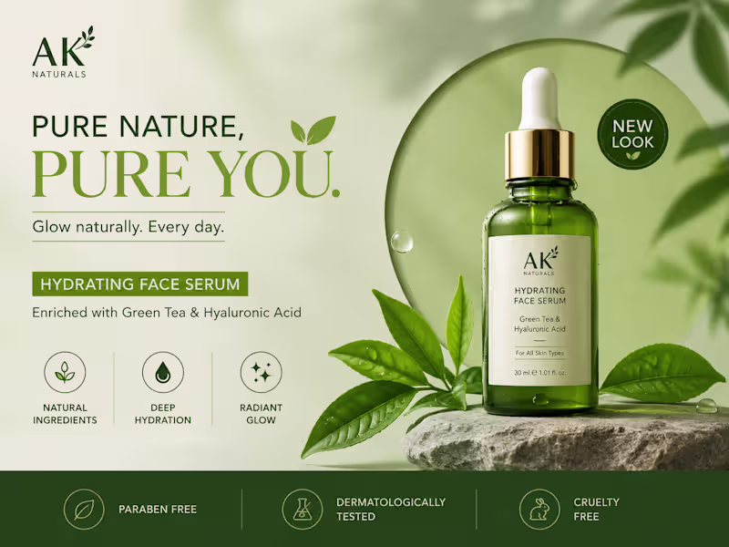 Cover image for 🌿 PURE NATURE. PURE YOU.