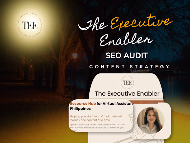 Cover image for SEO Strategy for The Executive Enabler 🚀