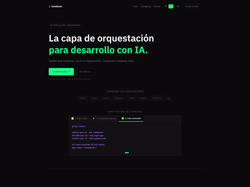 Cover image for Conductor — orchestration layer for AI-powered development