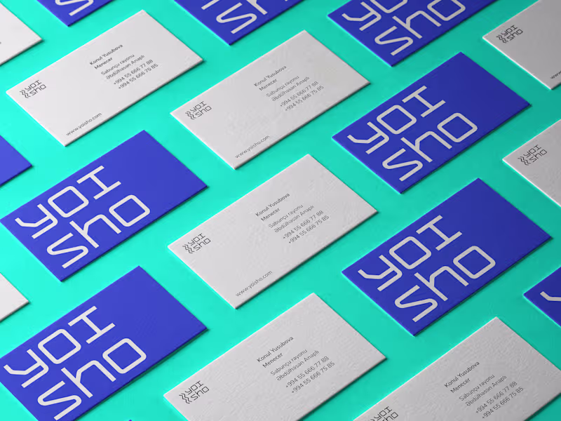 Cover image for Yoisho Brand design