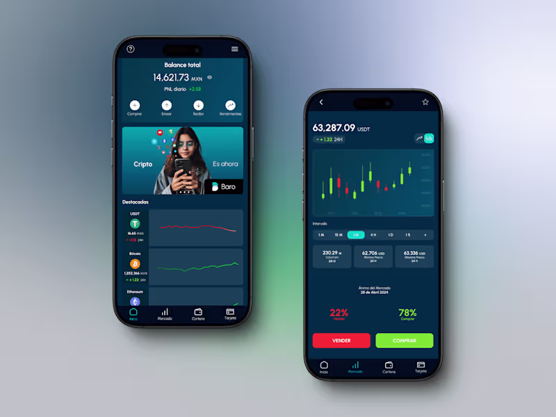 Cover image for Baro - Crypto Currency Exchange