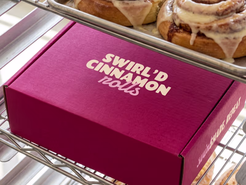Cover image for Swirl'd Cinnamon Rolls | Brand identity