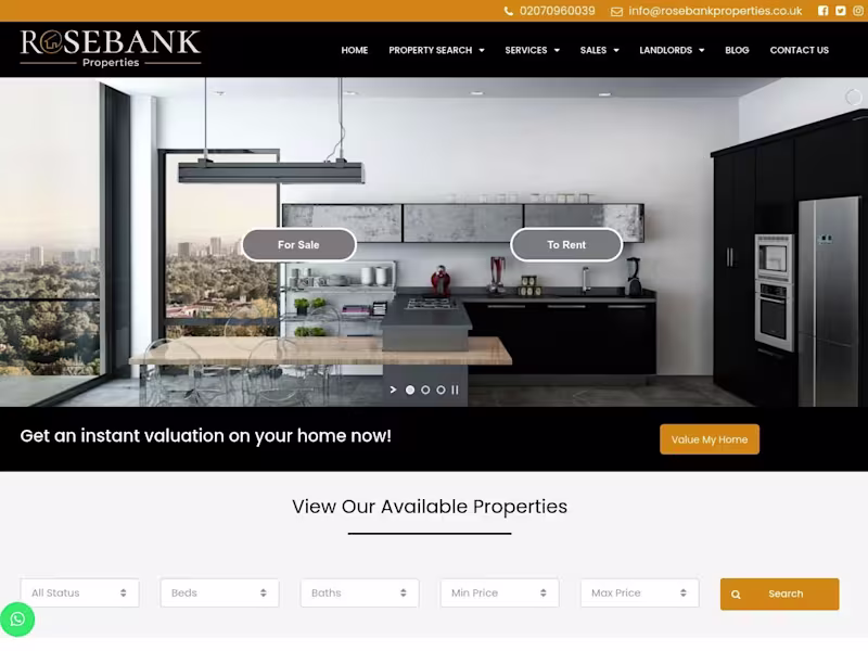 Cover image for Rosebank Properties - Suffix Digital