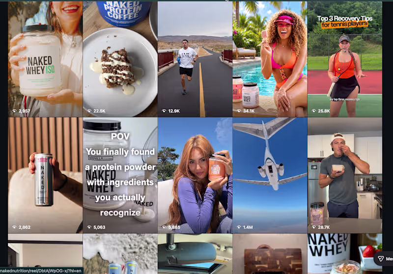 Cover image for Naked Nutrition — 260% Sales Growth Engine