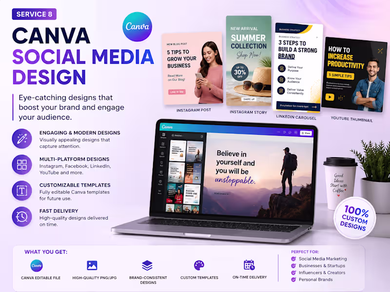 Cover image for Canva Social Media Design
