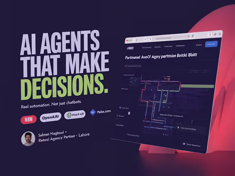 Cover image for AI Workflow Agent Setup (n8n · Make · OpenAI)