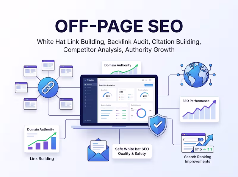 Cover image for Off-Page SEO White Hat Link Building & Citations
