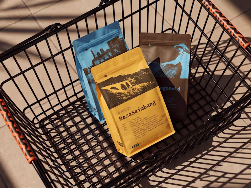 Cover image for Toko Kopi BJR Brand Identity