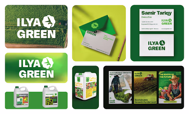 Cover image for rebranding Ilya Green! 🌱 As