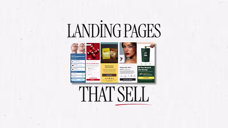 Cover image for I’ll build you a Landing Page for your Ecom Brand in Replo.