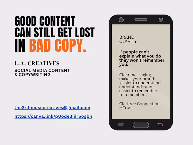 Cover image for Social Media Copywriting & Content