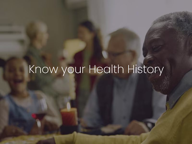Cover image for Know your Health History | MetroHealth Be SimplyWell