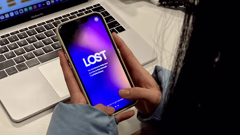Cover image for Lost - Way Finding UI UX Design