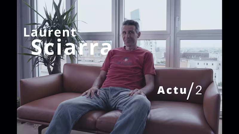 Cover image for ACTU/2 Laurent Sciarra (entretien exclusif) - YouTube