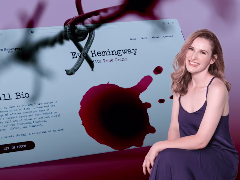 Cover image for EveHemingwayEdits.com - Figma Design, Webflow Development