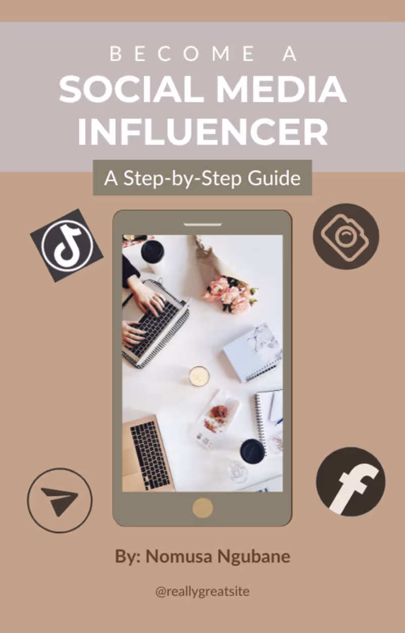 Cover image for Influencer Partnership Flyer: Unlocking Social Media Success