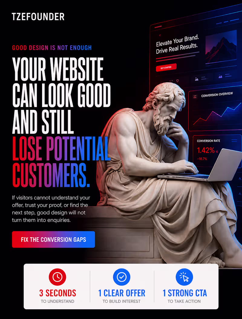 Cover image for A beautiful website can still