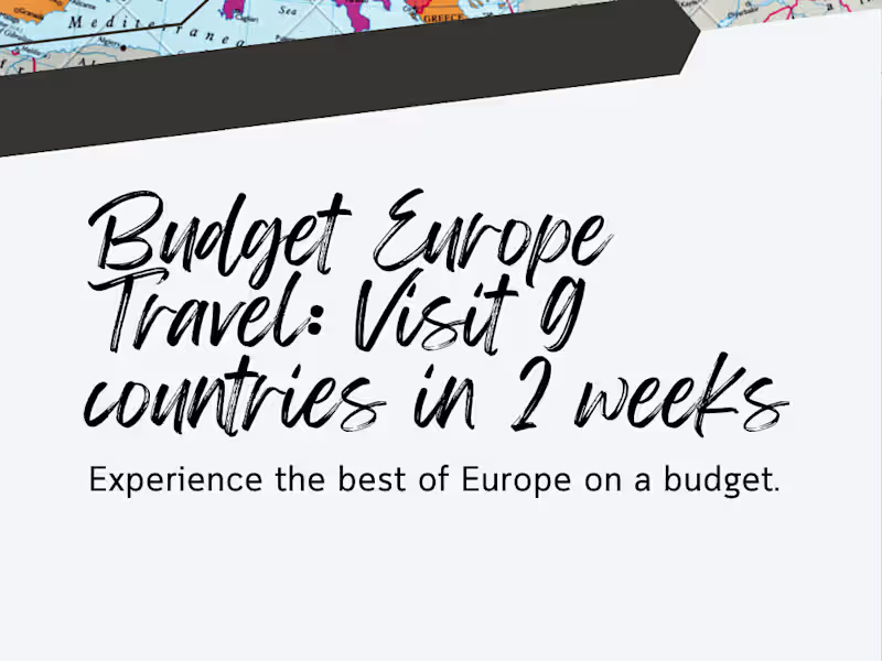 Cover image for Pinterest travel site Carousel 