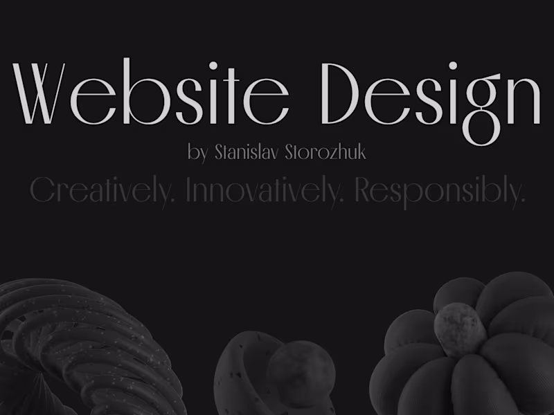 Cover image for Website Design