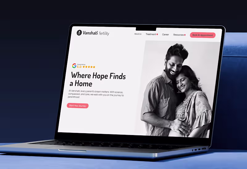 Cover image for Designed and developed a WordPress