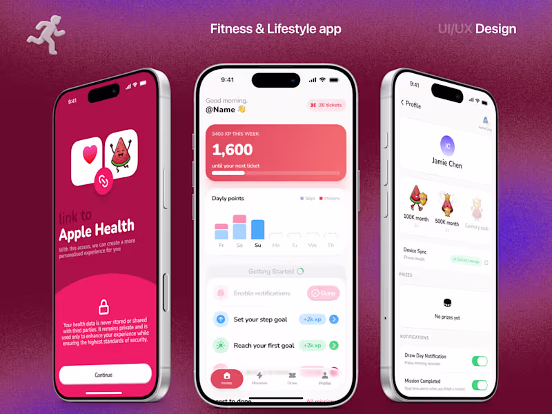 Cover image for Friday Vibe - Fitness & Lifestyle app